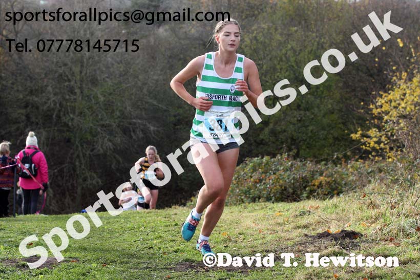 Womens under-17s and under-20s 2017 Start Fitness North Eastern Harrier League, Aykley Heads, Durham. Photo:  David T. Hewitson/Sports for All Pics